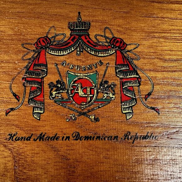 Arturo Fuente Canones Wooden Cigar Box 20 Count Handmade Dominican Republic - Picture 4 of 11